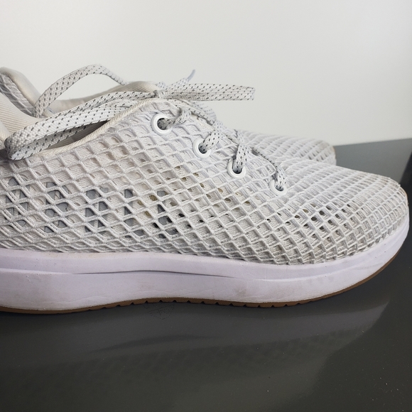 Nobull White Mesh Runner Sneaker - Picture 4 of 16